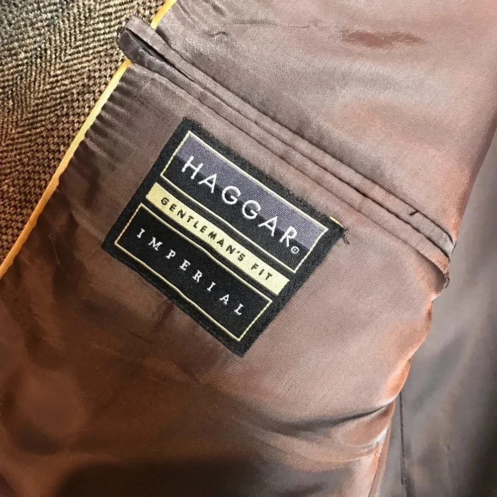 Haggar Blazer Herringbone Men’s 40R